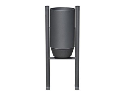 Odpadkový koš venkovní - grafit