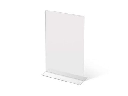 Plexi stojánek na letáky JD2, typ T na výšku, A4