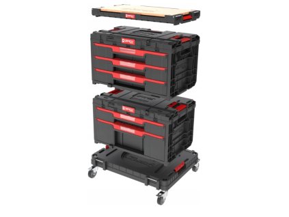 QBRICK SYSTEM ONE Workshop drawers set 4
