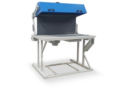 Svařovací stůl bez filtrace, včetně odsávání