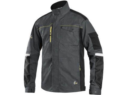 Blůza CXS STRETCH, 170-176cm, pánská, tmavě šedo-černá (Velikost 44)