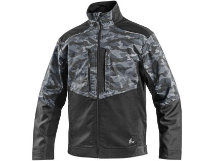 Blůza CXS SOLIS FLEX, pánská, maskáčovo-černá (Velikost 46)