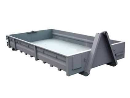 Kontejner AVIA s pevnými bočnicemi, 4 m3