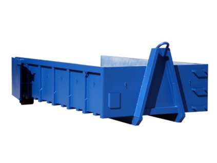 Kontejner AVIA s pevnými bočnicemi, 6 m3