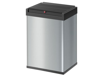 Velkoobjemový odpadkový koš Hailo Big-Box Swing L, 35 litrů, stříbrný