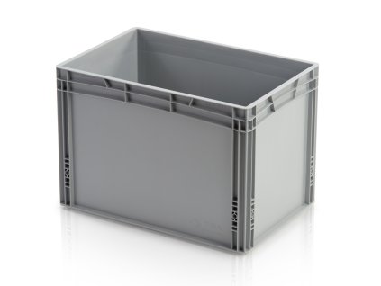 Plastová EURO přepravka 88 l, 42 x 60 x 40 cm, plný úchyt