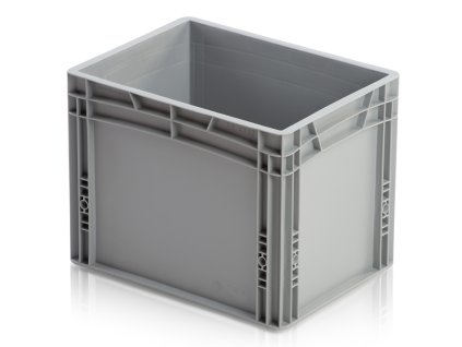 Plastová EURO přepravka 30 l, 32 x 40 x 30 cm, plné úchyty