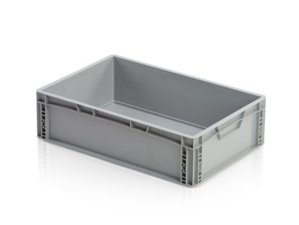 Plastová EURO přepravka 35 l, 17 x 60 x 40 cm, plné úchyty