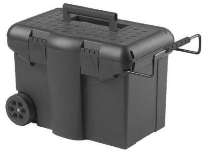 Kufr standard mobilní 40x38x58 cm, černý