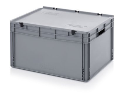 Euro přepravka s víkem 172l, 42 x 60 x 80 cm