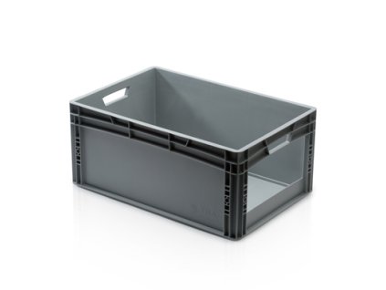 Euro přepravka s vkladovým oknem 27 x 60 x 40 cm