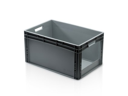 Euro přepravka s vkladovým oknem 32 x 60 x 40 cm