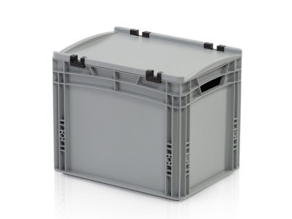 Euro přepravka s víkem 30l 32 x 40 x 30 cm