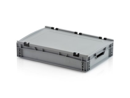 Euro přepravka s víkem 24l 12 x 60 x 40 cm