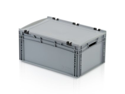 Euro přepravka s víkem 56l 27 x 60 x 40 cm