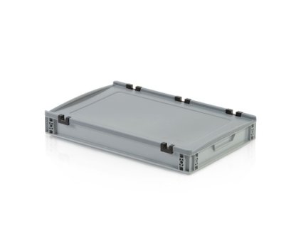 Euro přepravka s víkem 15l 7,5 x 60 x 40 cm