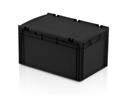 ESD Euro přepravka s víkem 32 x 60 x 40 cm