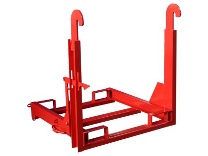 Závěsná konstrukce k výklopnému přepravníku