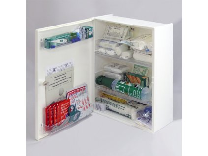 Plastová lékárnička BASIC, s náplní VÝROBA