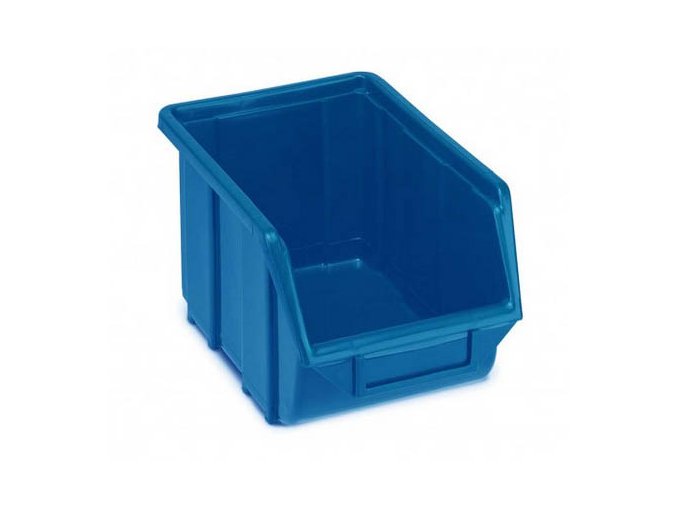 plastovy box ecobox 16 7 x 22 x 35 5 cm modry