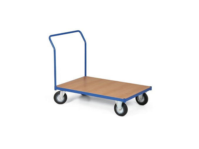 Plošinový vozík, jedno madlo, 300 kg