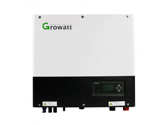 Solight měnič Growatt SPH10000TL3-BH 10kW, třífázový, hybridní, asymetrický