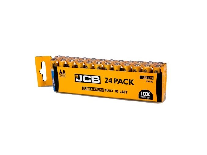 JCB OXI DIGITAL alkalická baterie LR06, shrink 24 ks