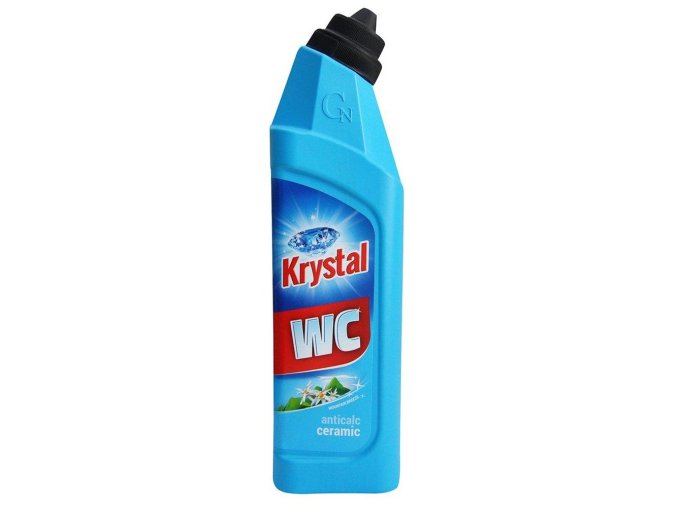 Krystal WC čistič anticalc 750ml modrý