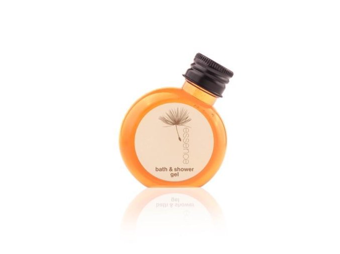 Luxusní hotelový sprchový gel v lahvičce, 40 ml, Essence - 50ks