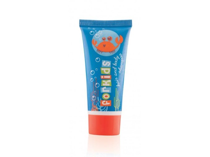Hotelový vlasový a tělový šampón v tubě 20ml For Kids