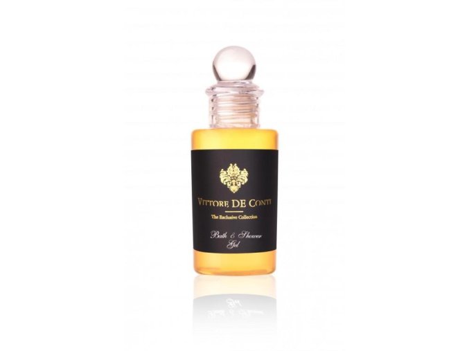 Luxusní hotelový sprchový gel v lahvičce 35ml Vittore de Conti