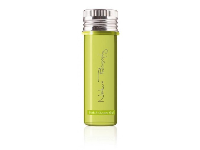 Luxusní hotelový sprchový gel 40ml v lahvičce Nature Philosophy