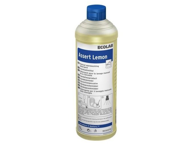 Tekutý jar na nádobí Assert Lemon 1l