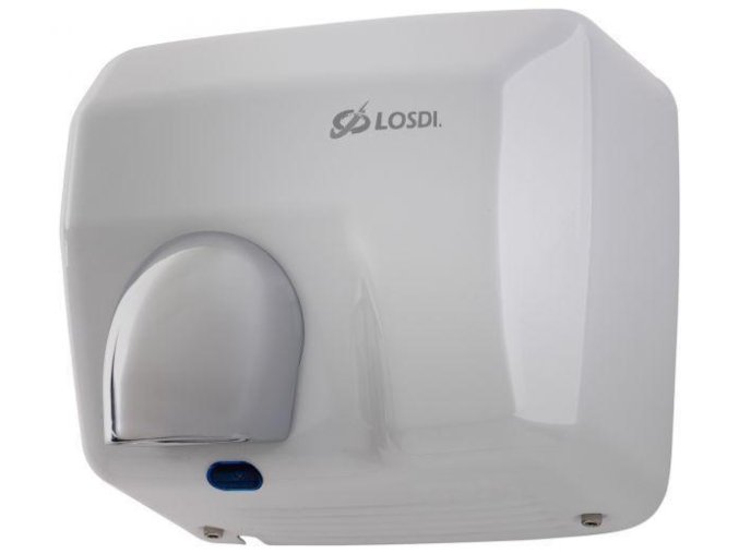 Elektrický osoušeč rukou LOSDI 2500W fotobuňka, bílý kov