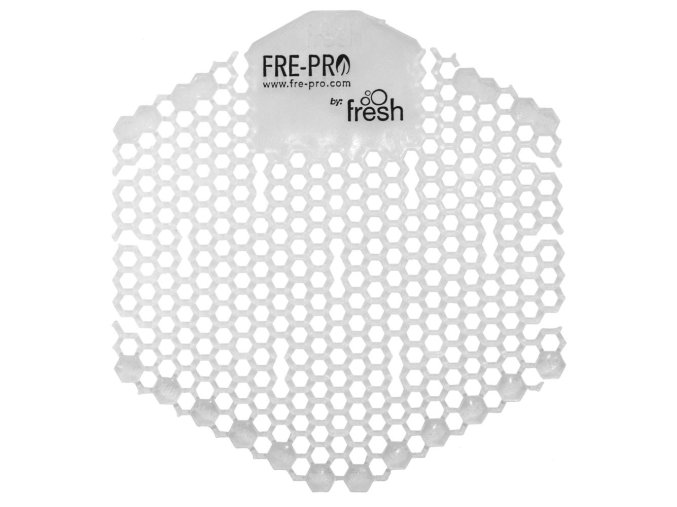 Pisoárové aromatické sítko Wave 3D - Honeysuckle, transparentní