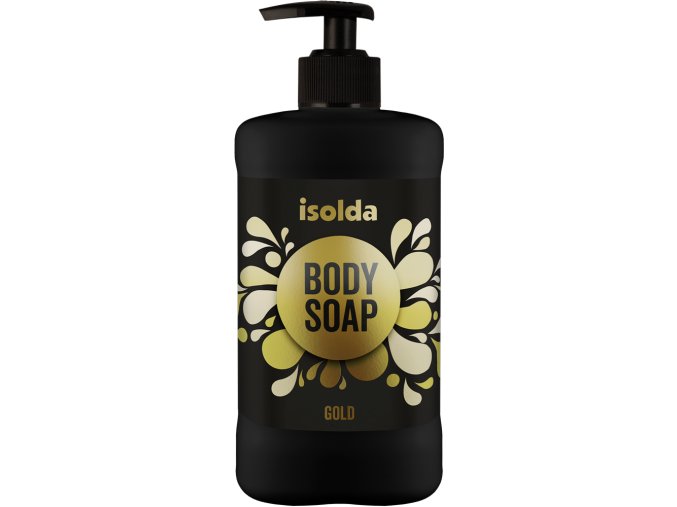 ISOLDA Gold body soap 400ml
