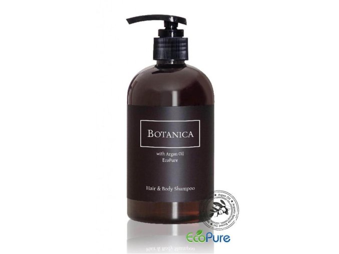 Luxusní hotelový vlasový a tělový šampón pumpička 360ml Botanica - 1ks