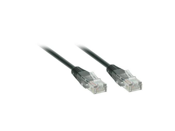 Solight UTP CAT.5E kabel, RJ45 konektor - RJ45 konektor, 15m