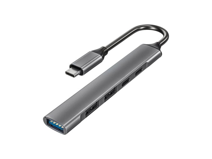 Solight 5v1 USB-C hub