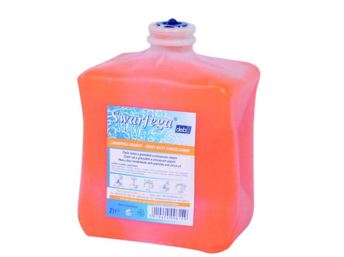 Tekuté mýdlo abrazivní DEB Swarfega Orange 2l - 1ks
