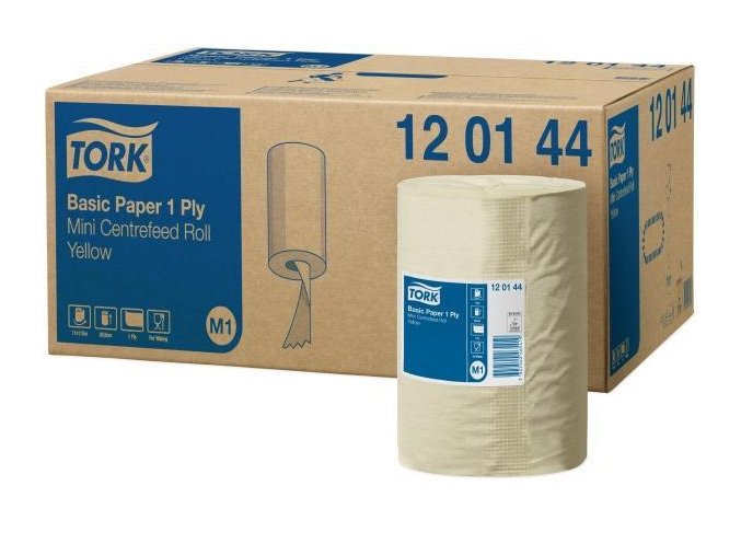 Papírové ručníky v miniroli TORK UNIVERSAL 310 žluté M1 - 11ks