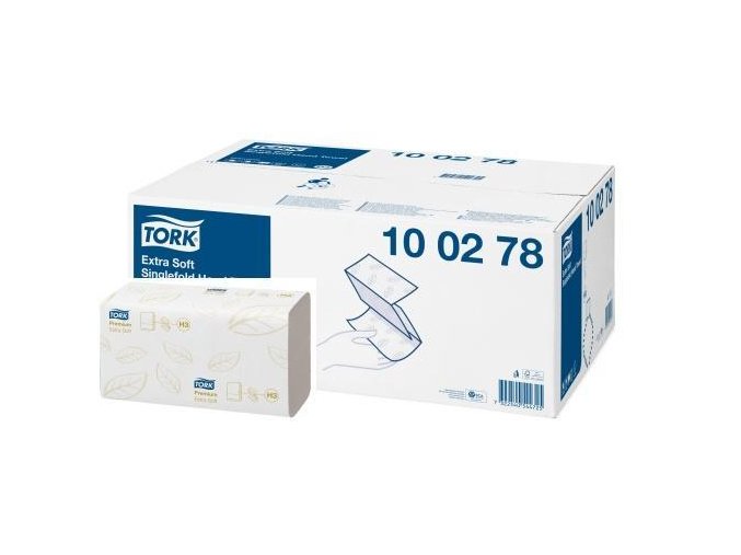 Papírové ručníky skládané TORK PREMIUM bílá TAD H3 - 1krt