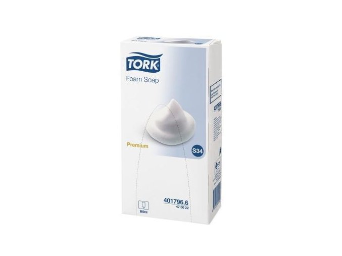 Luxusní pěnové mýdlo TORK Premium 800ml S34 - 1ks