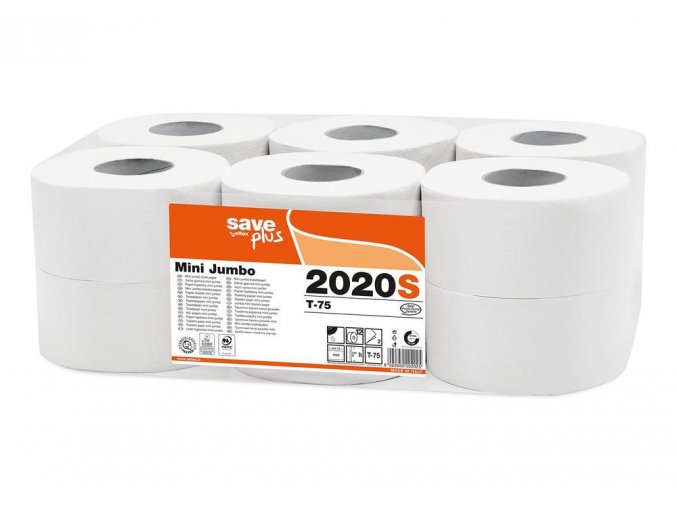 Toaletní papír Mini Jumbo CELTEX S-Plus 2vrstvy - 12ks