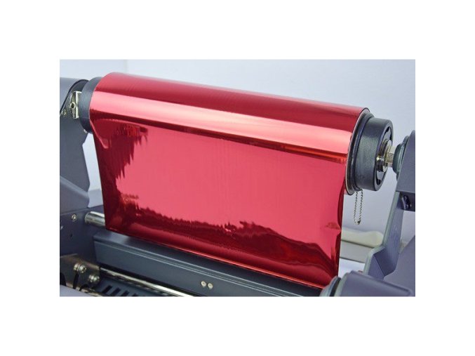 INTEC tonerová efektová fólie na roli 320 mm x 300 m metalická červená 3"