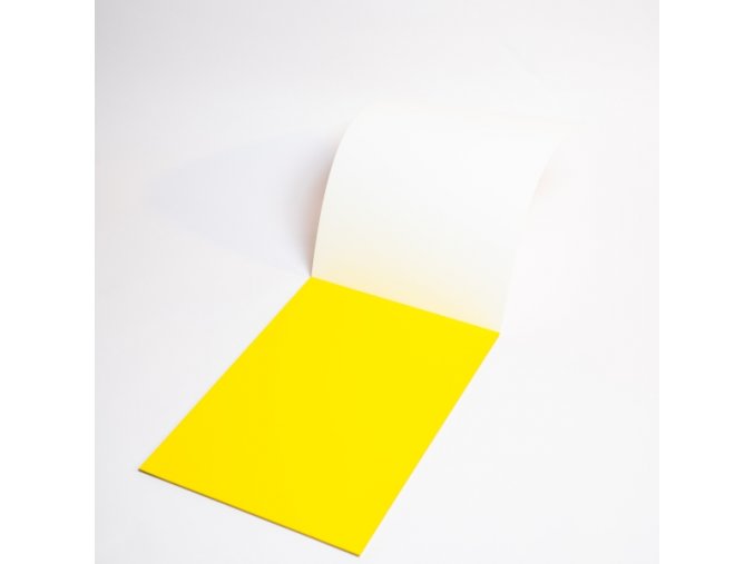 Popisovatelné fólie elektrostatické Symbioflipcharts 500x700 mm žluté