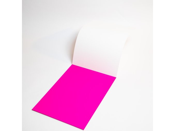 Popisovatelné fólie elektrostatické Symbioflipcharts 500x700 mm růžové