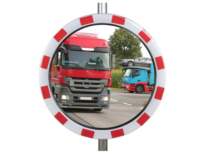 Dopravní zrcadlo nerezové Dancop TM INOX, průměr 600 mm, TUV
