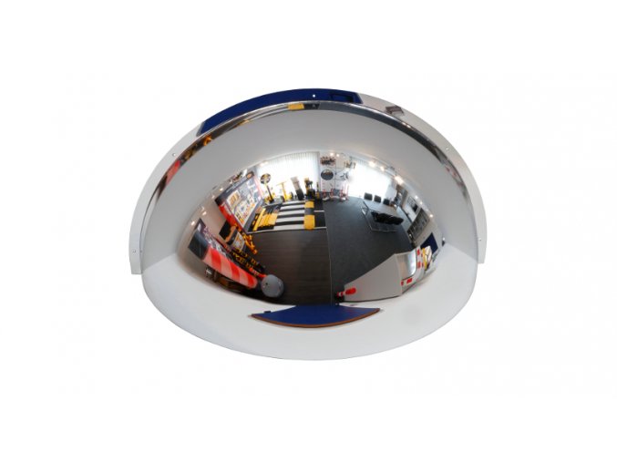 Průmyslové, polokulové zrcadlo akrylové 180°, průměr 1000 mm