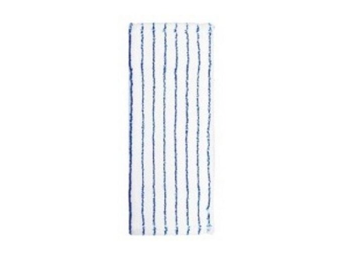 Úklidový mop 40x13cm, mikrovlákno, modro-bílý s chlopněmi a aretací